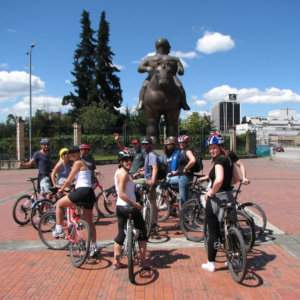Bogota is a fun city to explore by bicycle, which you can do by yourself or with a guided tour