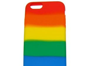 A brightly coloured phone case is one accessory you need for pride!