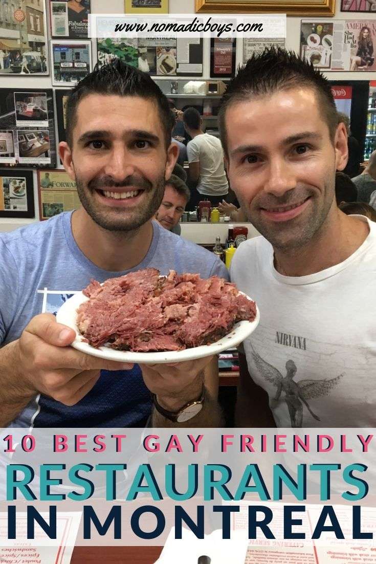 The Nomadic Boys guide to the most delicious and gay friendly restaurants to try while you're travelling in Montreal.