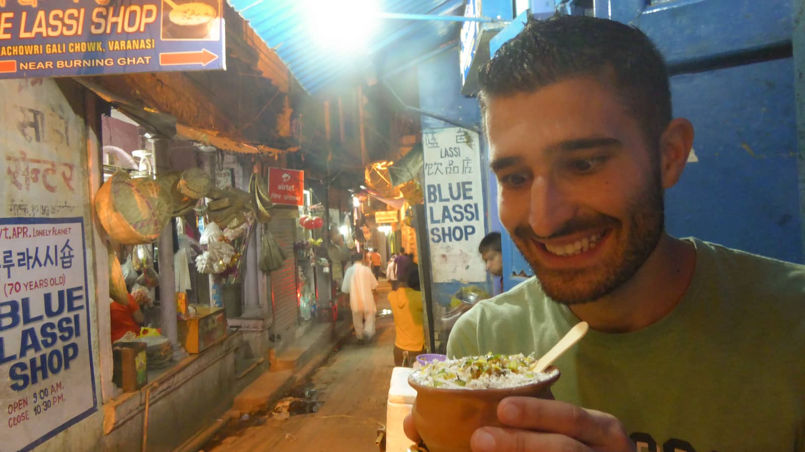 Blue Lassi gay friendly bar in Varanasi