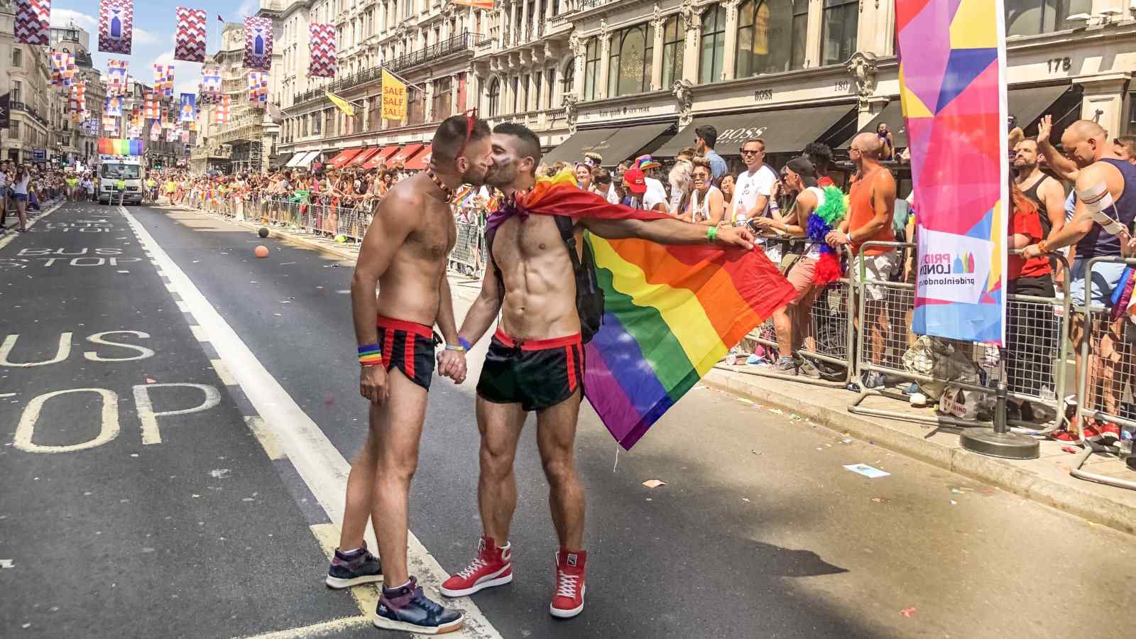 London is a very gay friendly city, especially during Pride