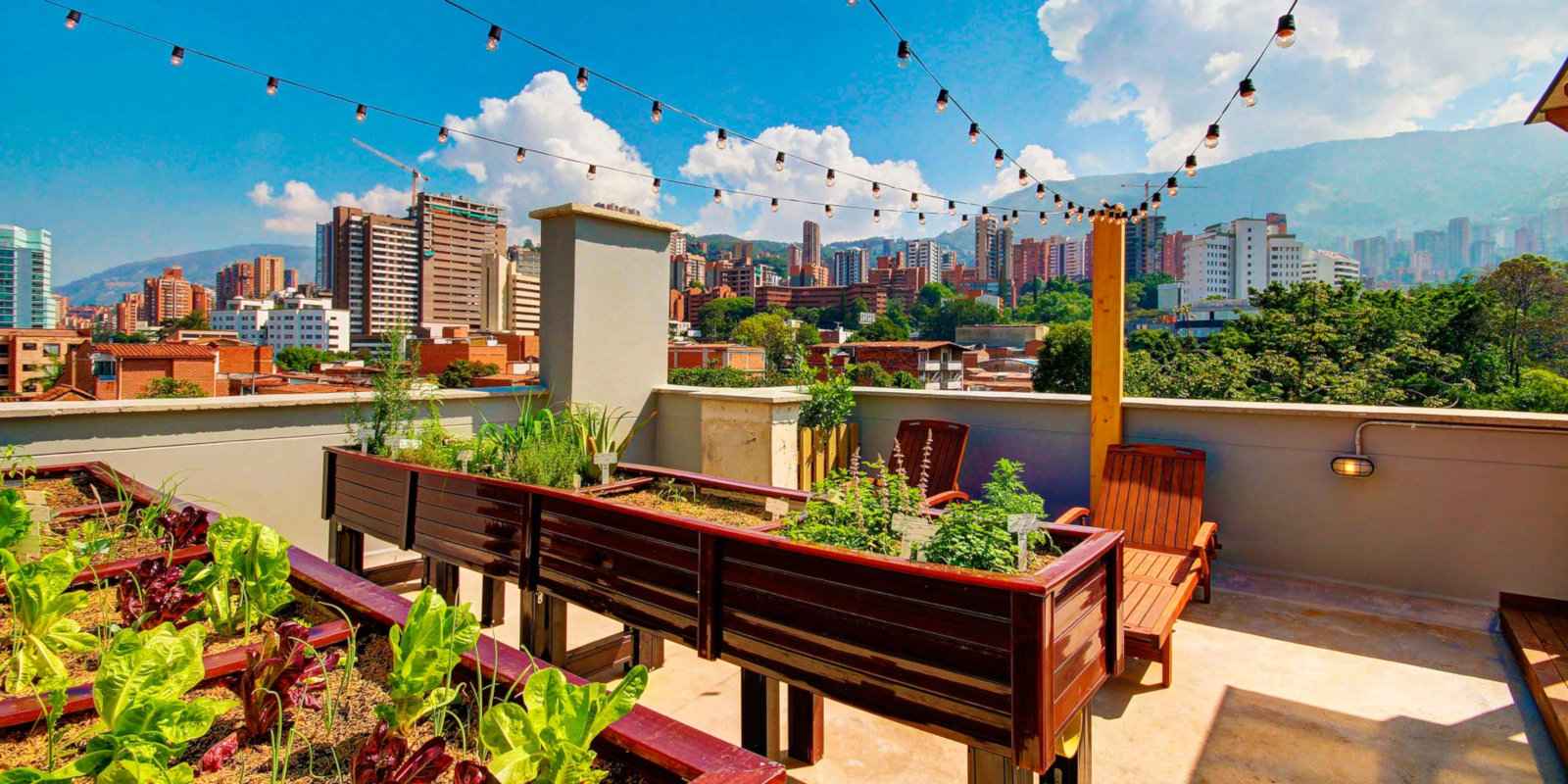 For comfort and fun on a budget, stay at the Los Patios Hostal Boutique in Medellin