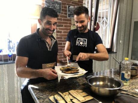 Gay travel to Tbilisi - we loved learning to make traditional Georgian food in our cooking class