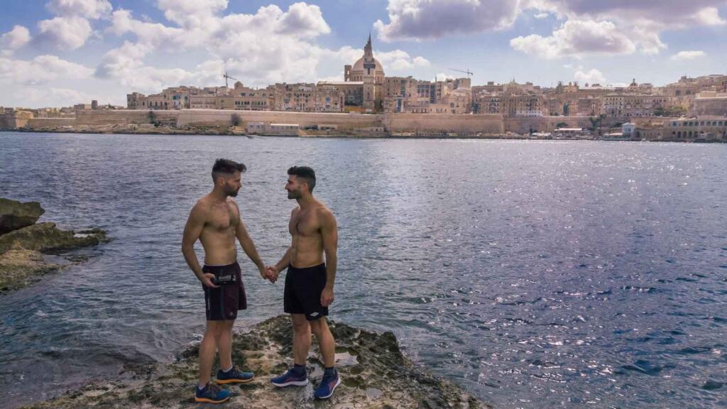 Gay beaches Malta