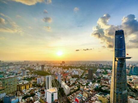 For incredible views over Saigon, head up to the Skydeck of the Bitexco Financial Tower