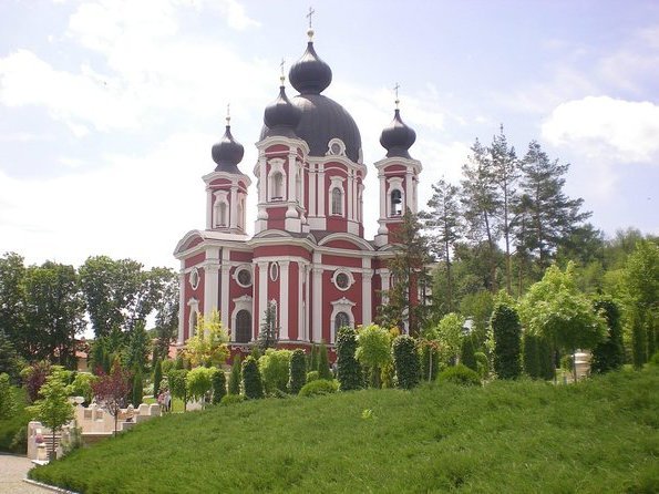 Another beautiful monastery in Moldova that's worth a visit is the beautiful Baroque style Curchi Monastery