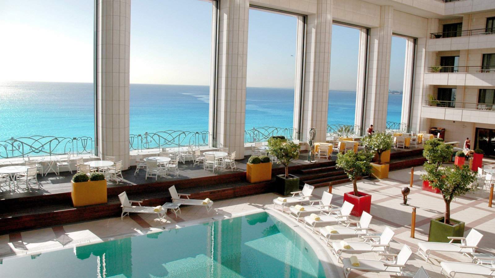 For luxurious and gay friendly accommodation, you can't go past the Hyatt Regency Nice