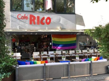 Yummy food, gay clientele and rainbow colours everywhere, Cafe Rico is perfect for gay travellers to Cologne