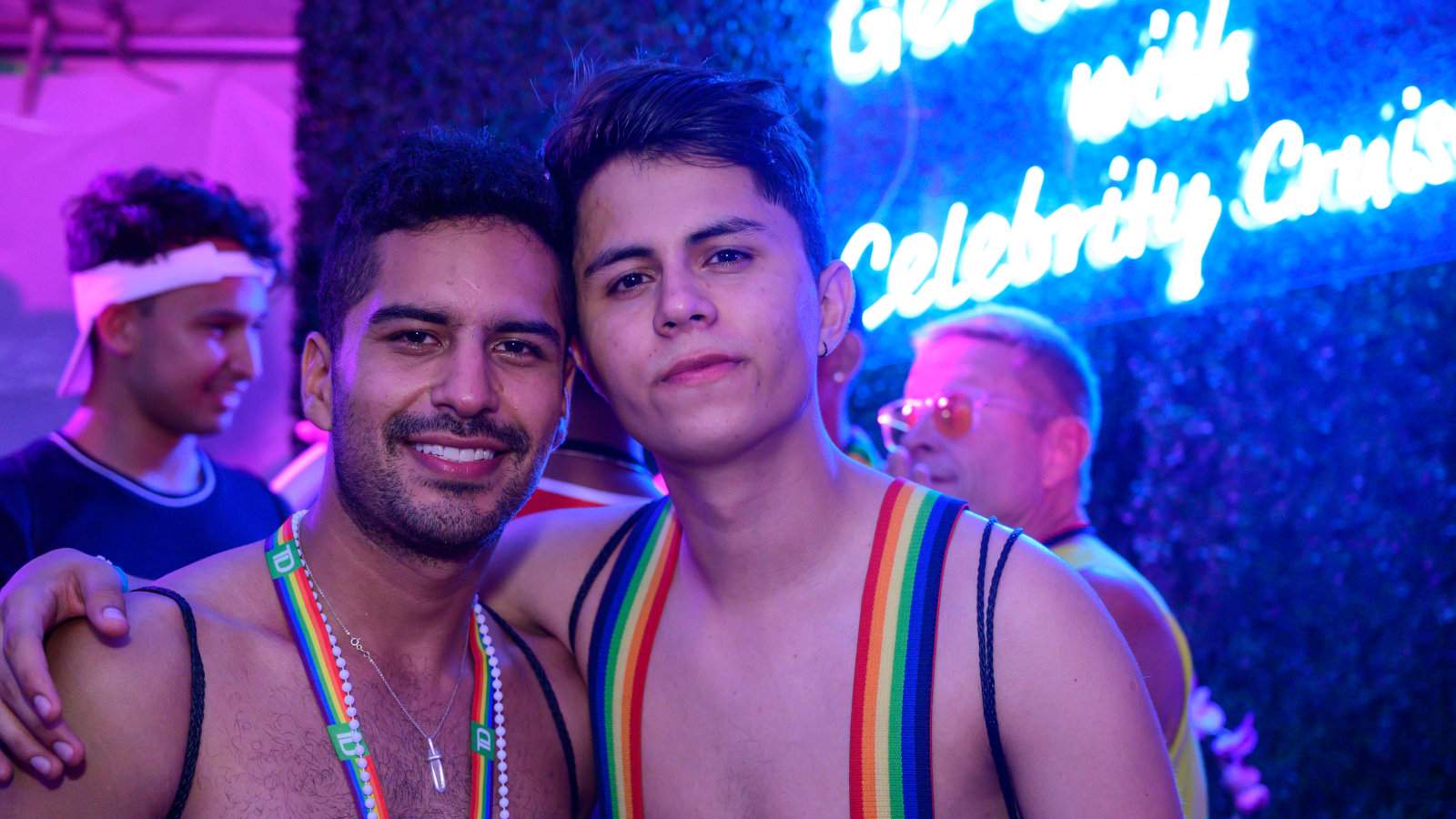 Miami Beach Pride Festival is a fun event, and even more so if you join the celebrity cruises VIP Lounge!