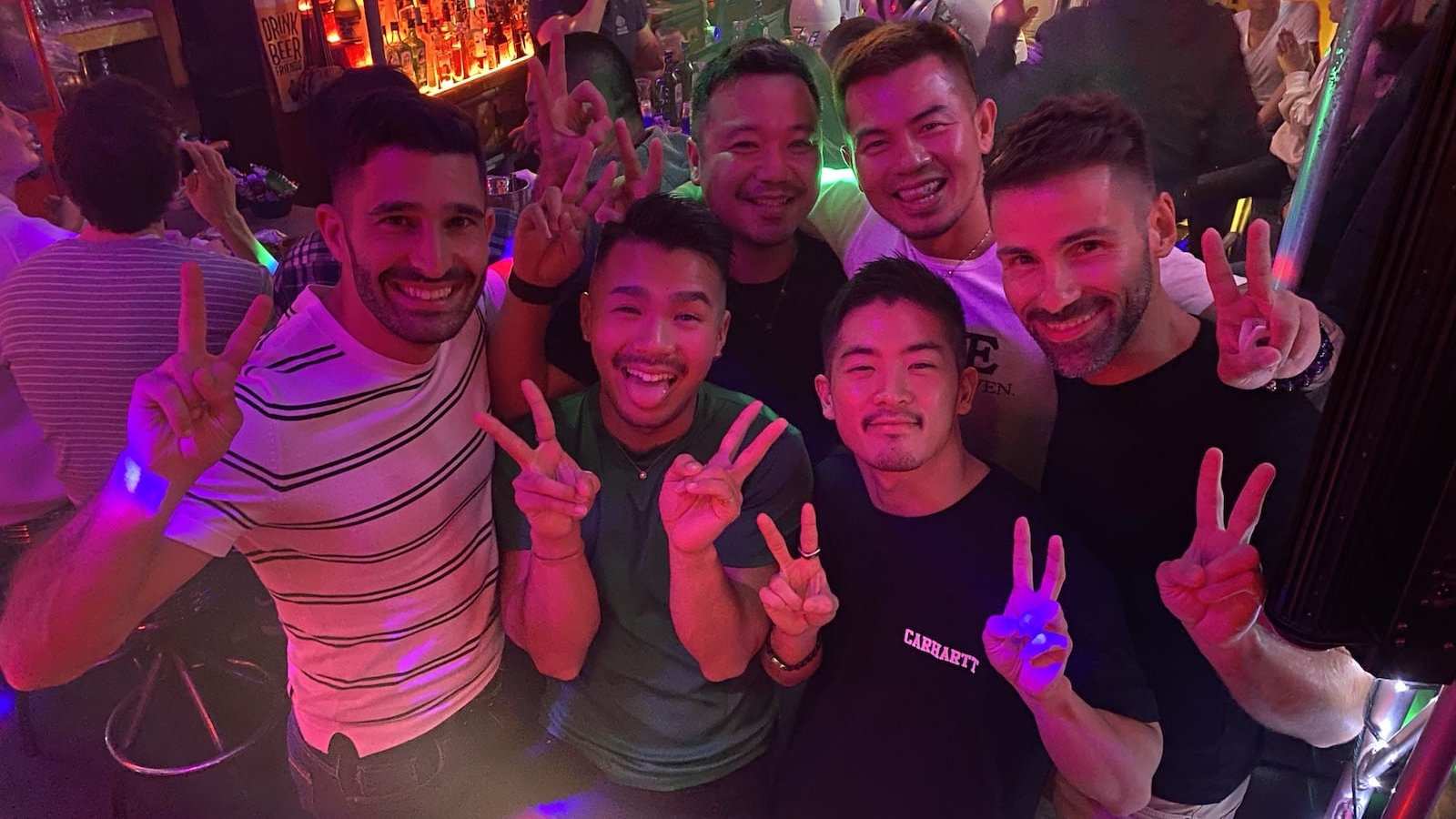 To experience Tokyo's gay nightlife, you can join a fun tour with a local guide to take you to the best bars and clubs