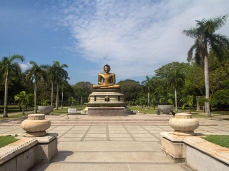 Viharamahadevi Park is the largest park in Colombo with lots of green spaces for relaxing