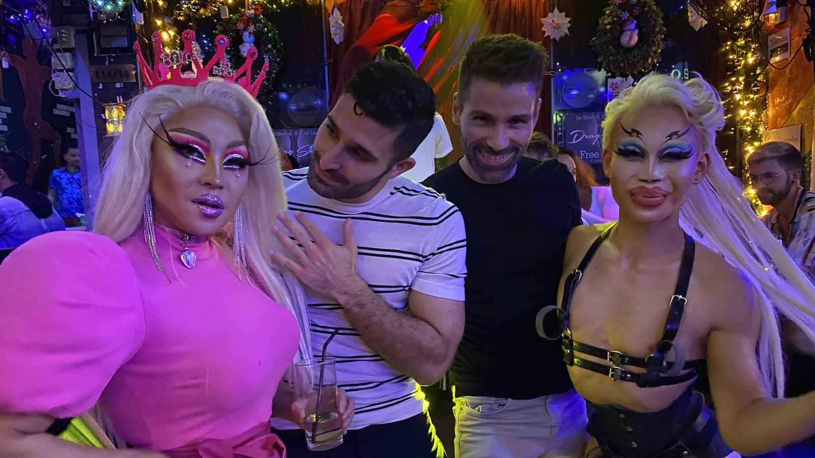 You can join a gay tour of Bangkok's nightlife that will take you to the hottest drag clubs where you can party like a local with the fiercest queens