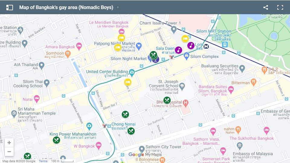 See where Bangkok's best gay bars, clubs, hotels, and places to eat are located in our gay area map