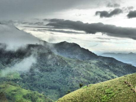 Little Adam's Peak is a relatively easy hike in Sri Lanka that still gives incredible views