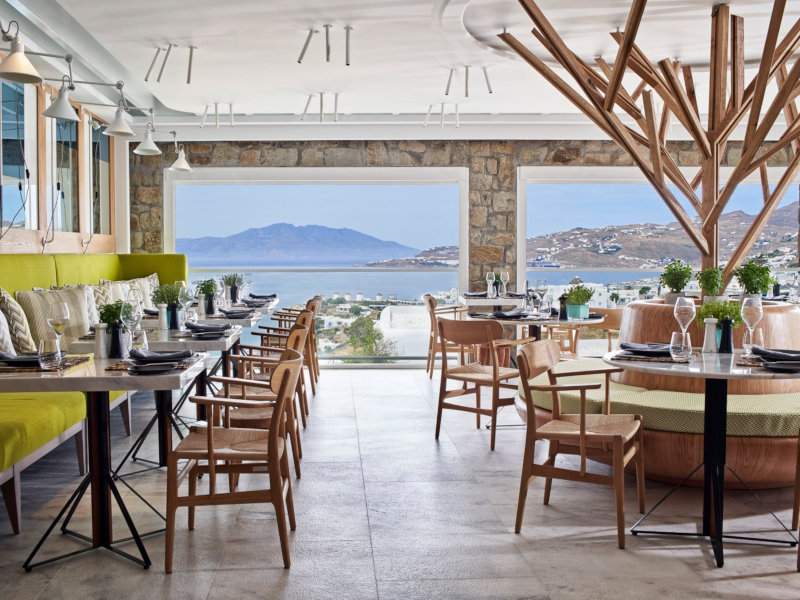 Noa is a gay friendly restaurant on Mykonos that serves delicious and authentic Greek cuisine