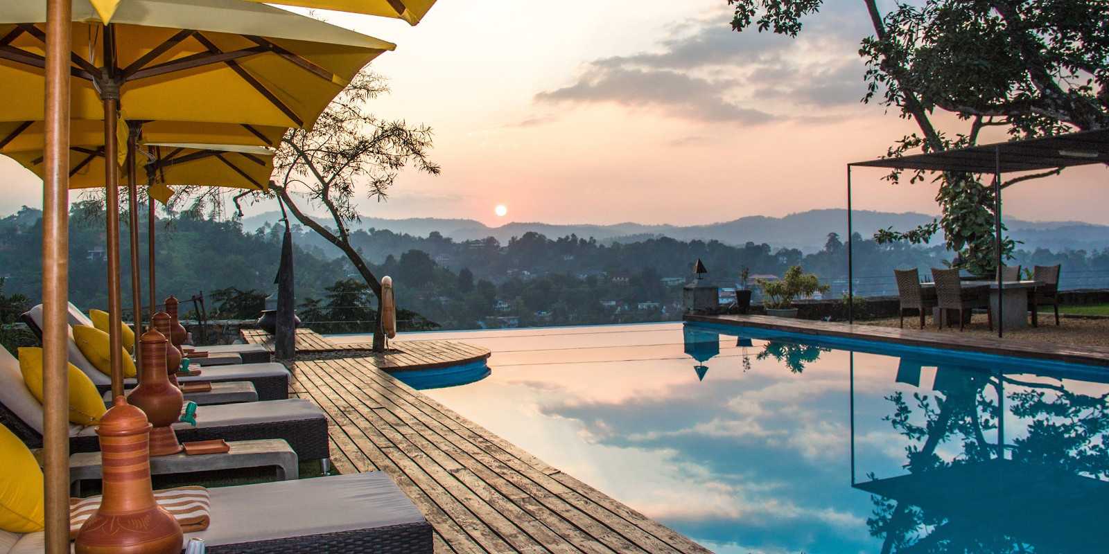 Elephant stables is  a romantic boutique hotel in Kandy, with a great view over the valley