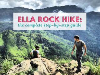 Here's our step-by-step guide for you to hike to Ella Rock in Sri Lanka without need of a guide