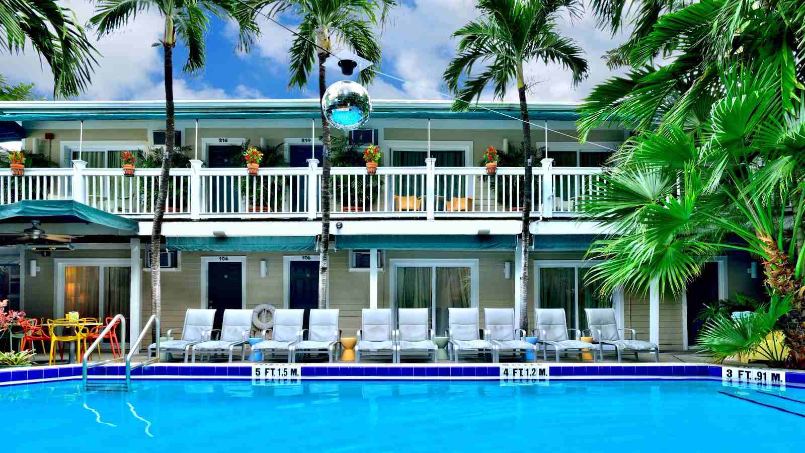 Island House is a fabulous gay resort in Key West that's clothing-optional and men-only!