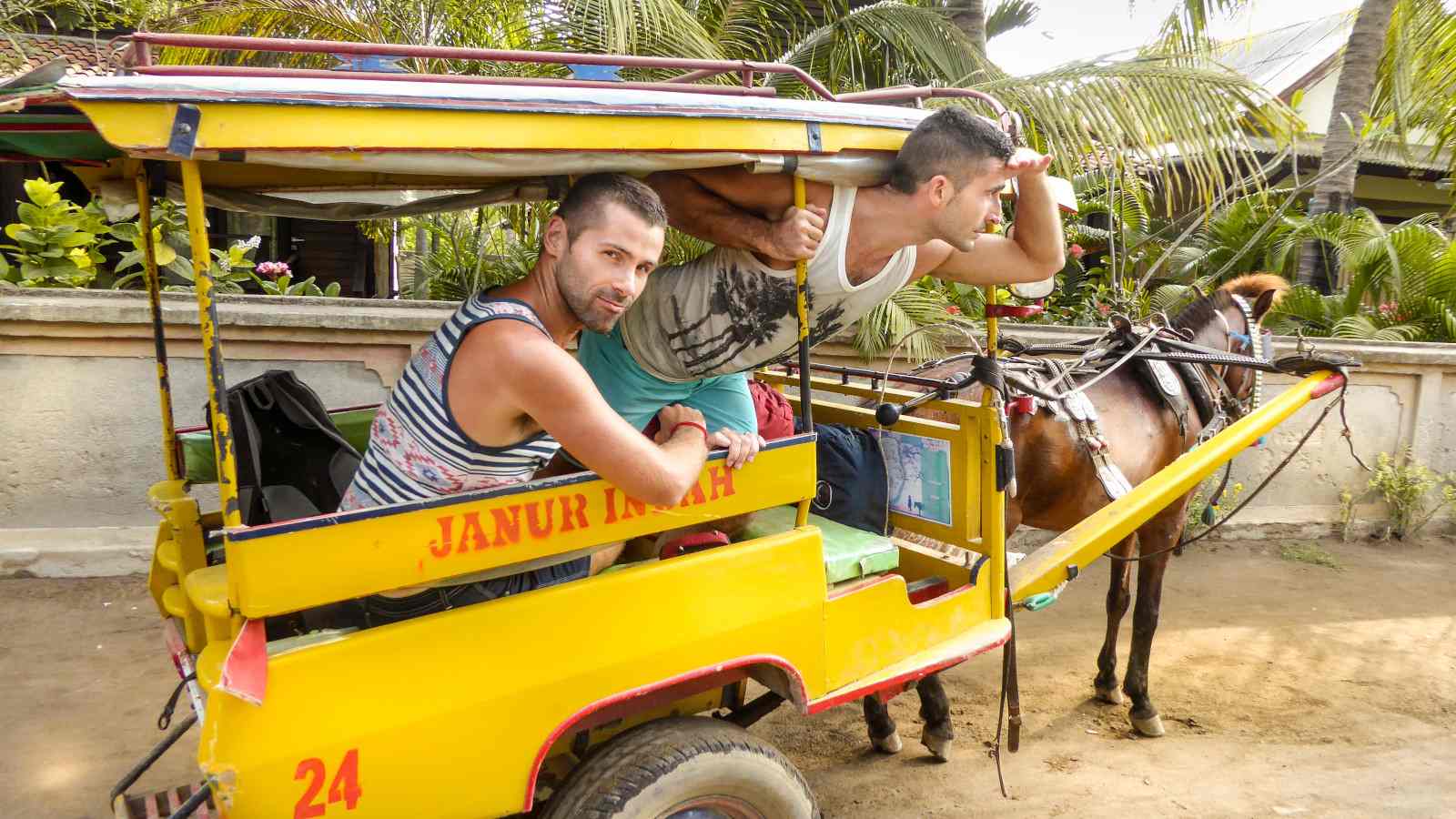 Nomadic Boys in the gili islands checking if it is safe for gay travellers