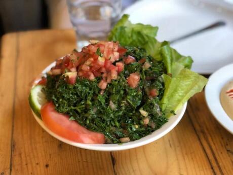 Tabbouleh is a famous salad from Lebanon that's very refreshing 