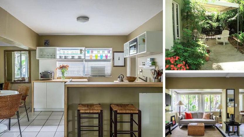 This gay Airbnb listing in Fort Lauderdale is like a little oasis inside a bamboo forest