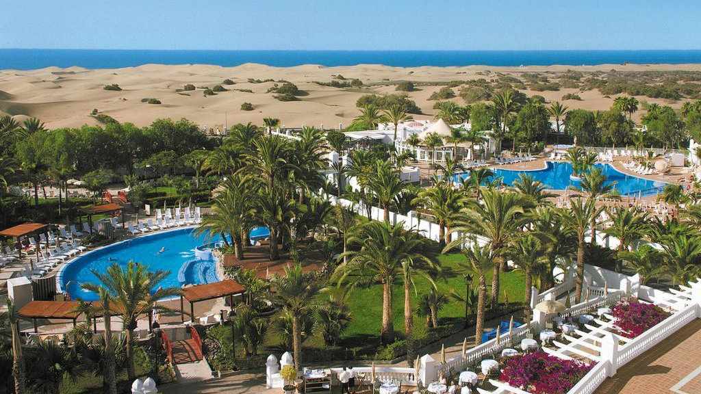 Hotel Riu Palace Maspalomas is a gorgeous resort in Gran Canaria and while it's not gay exclusive it does have a separate pool for adults only