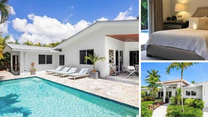 Stay in a private room at this lovely gay Airbnb in Fort Lauderdale, with a swimming pool and gorgeous garden