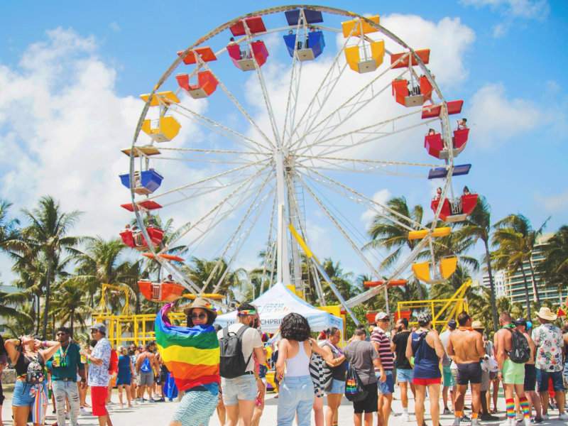 Miami Beach Pride is one of the best gay pride events in the USA!