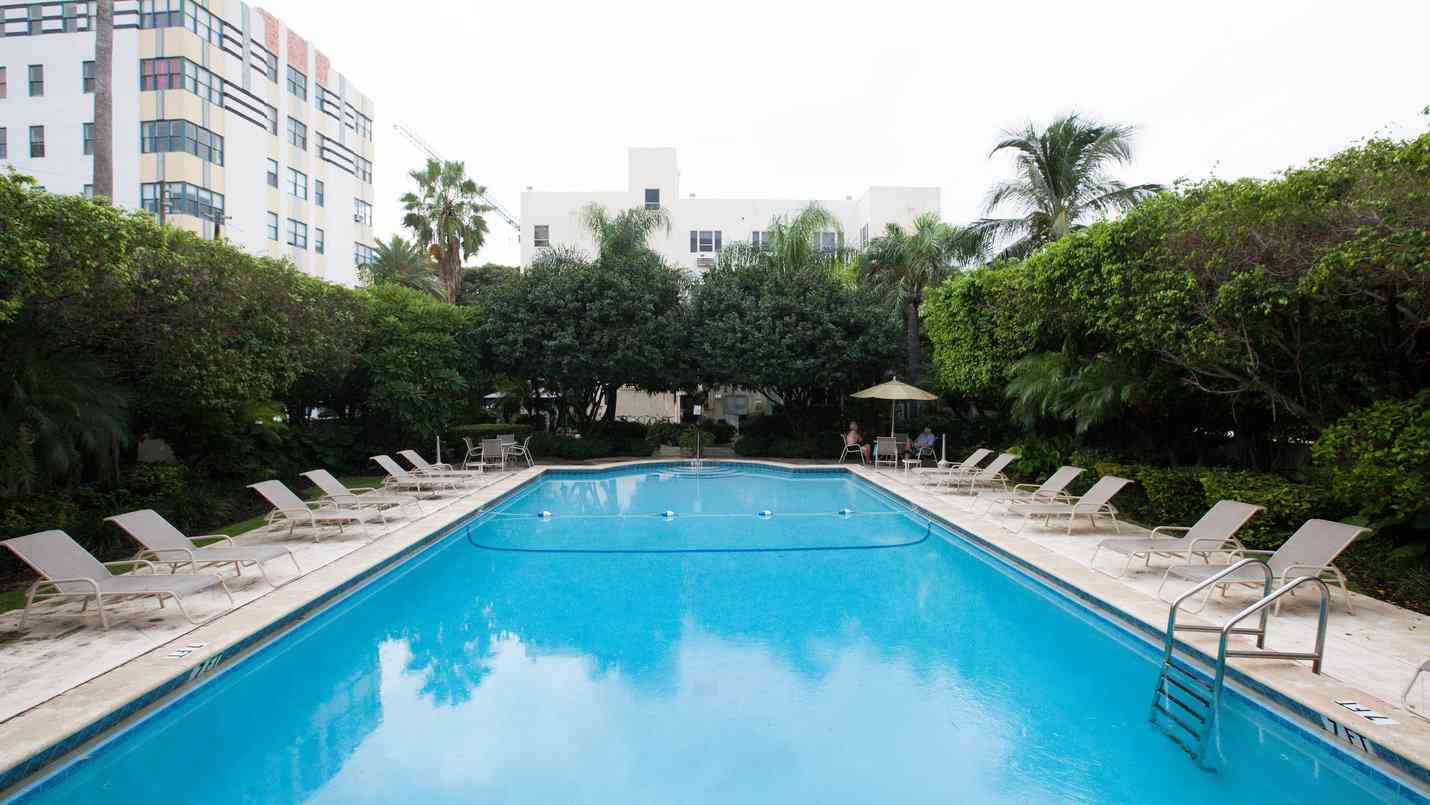 The gay owned Bresaro Suites in the Mantell Plaza building are a great spot to stay in Miami