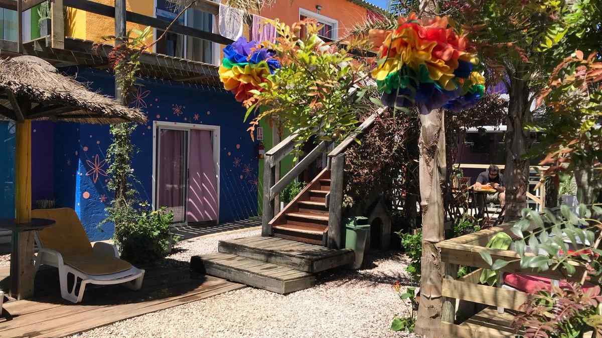 Gay travellers to Uruguay on a budget will love the colourful Valizas Hostel in Barra de Valizas