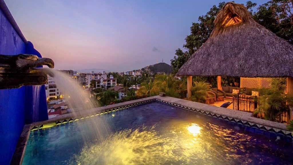 Villa Lola is a gay friendly adults-only bed and breakfast in Puerto Vallarta with stunning views