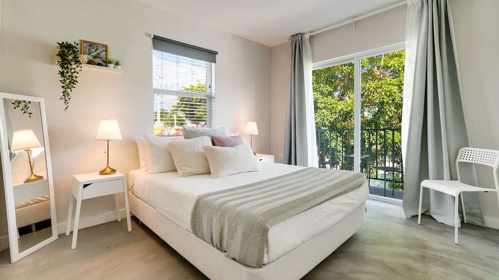 Wynwood Place is a set of chic apartment rentals in Miami that even include free parking