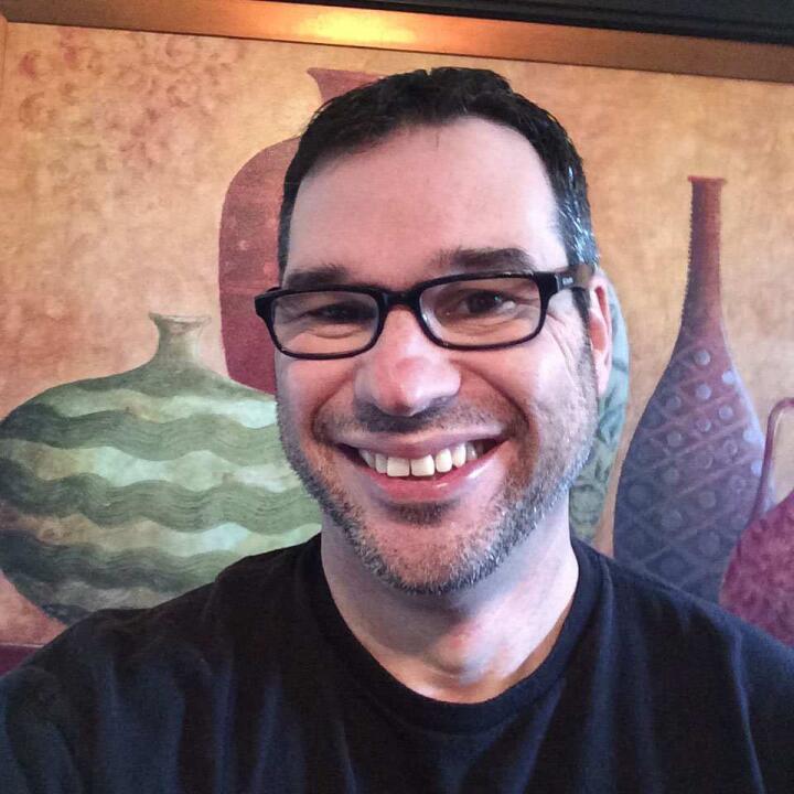 LGBTQ author Scott Coatsworth's phothraphed here up close.
