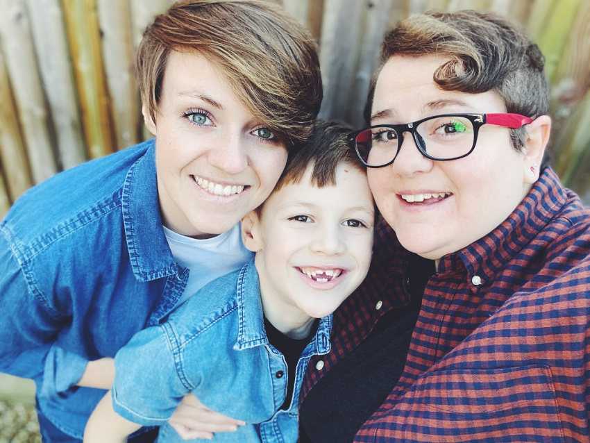 On My Two Mums, married couple Kirsty and Clara share details of their lives as mums to their son