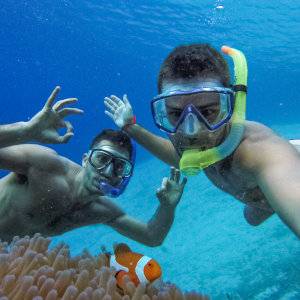 Joining an island hopping tour is an easy way to find the best snorkelling spots in El Nido