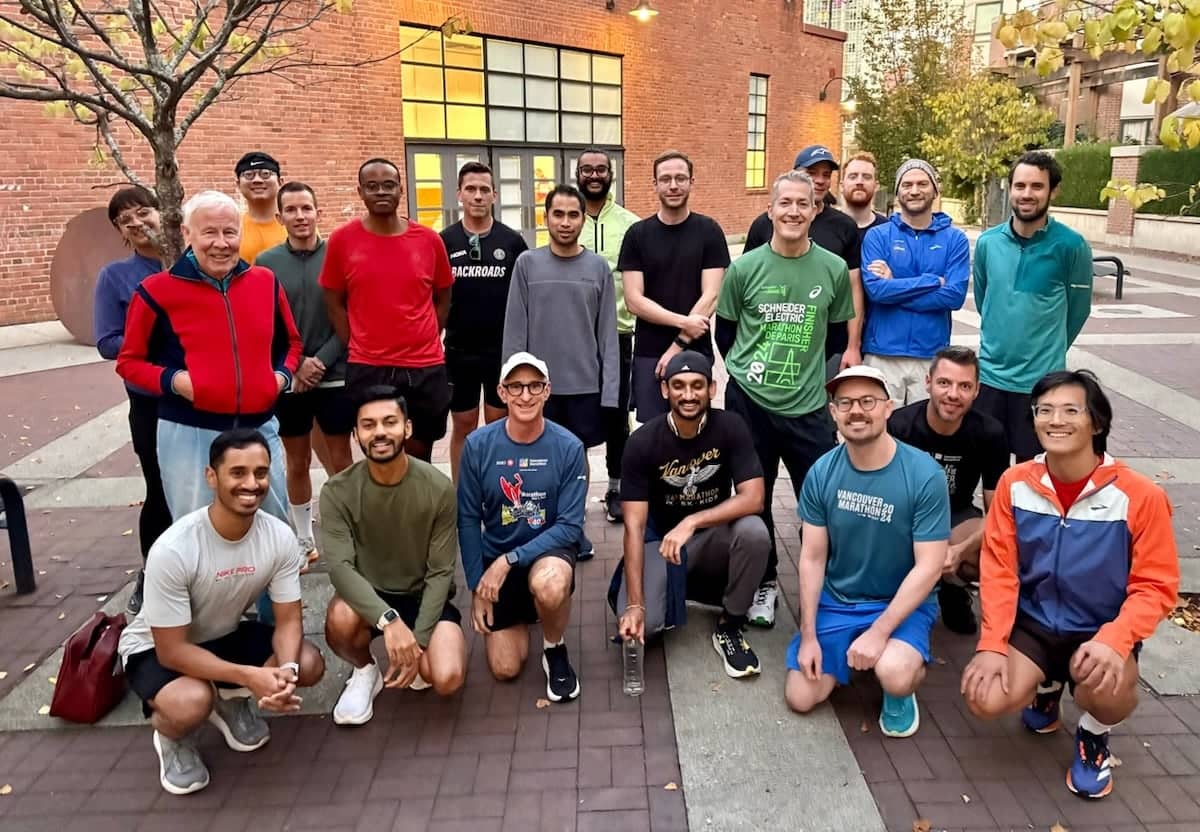 Vancouver Frontrunners gay walking running group.