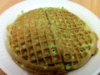 Le banh kep la ou gaufre au pandan est un aliment traditionnel du Vietnam que l'on appelle aussi gaufre au pandan's also called a pandan waffle