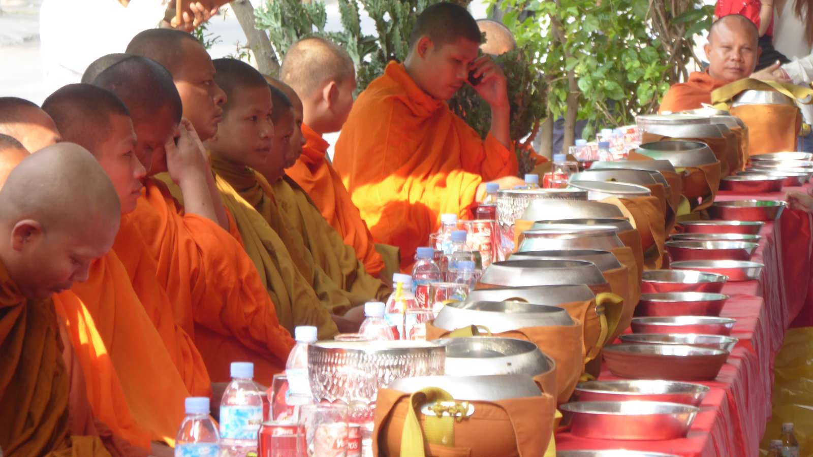 Buddhism is the official religion of Cambodia with around 95% of the population practicing it!