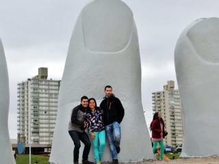 Interesting giant sculpture in Uruguay