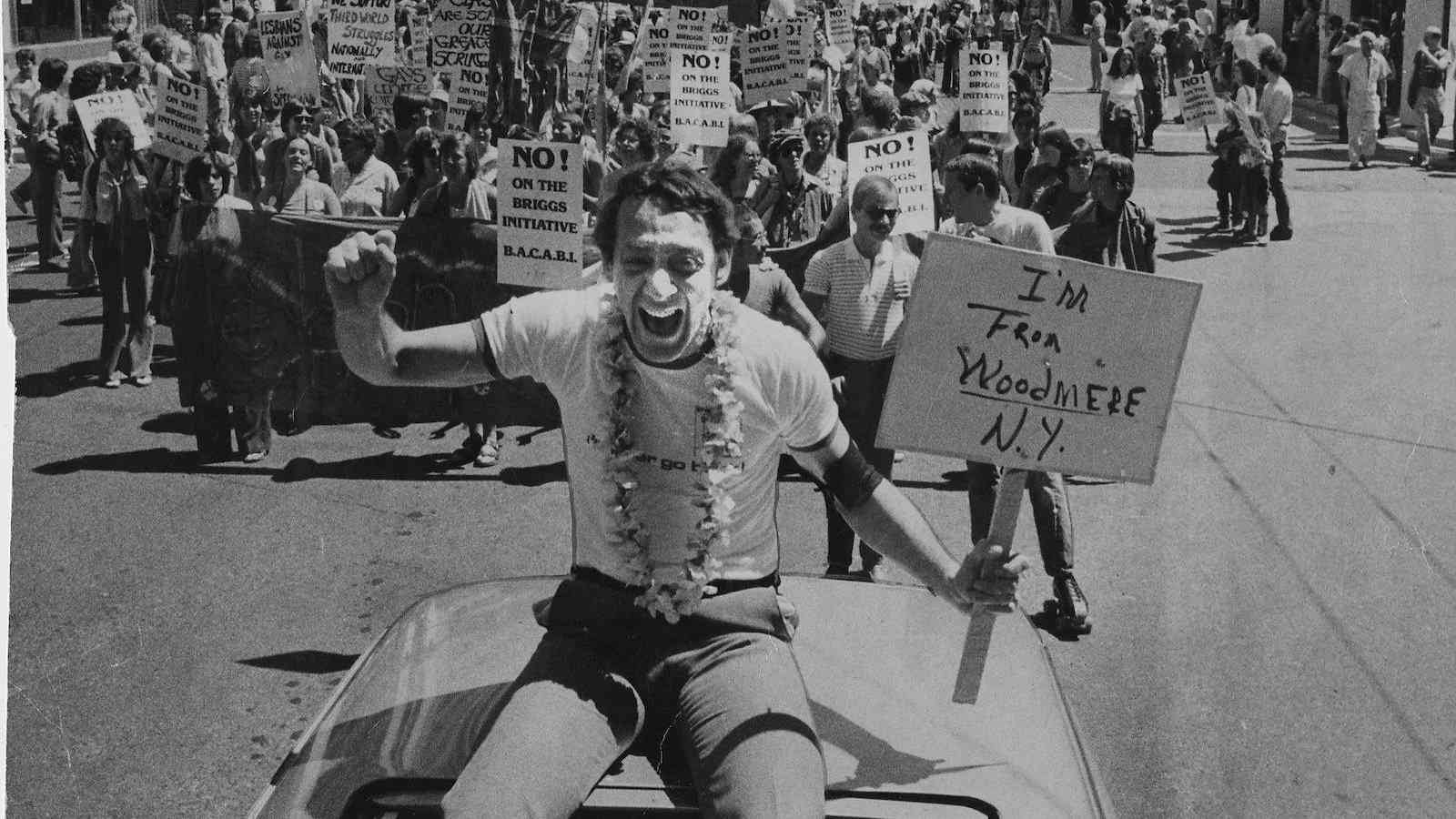 Harvey Milk was a gay politician who did much to help gay rights in US politics