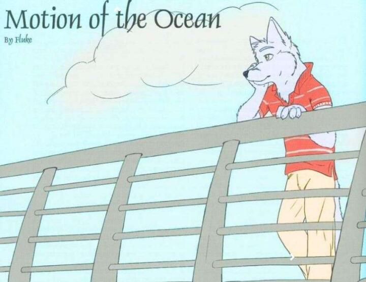 Motion of the Ocean is a sweet gay furry comic that's quite wholesome