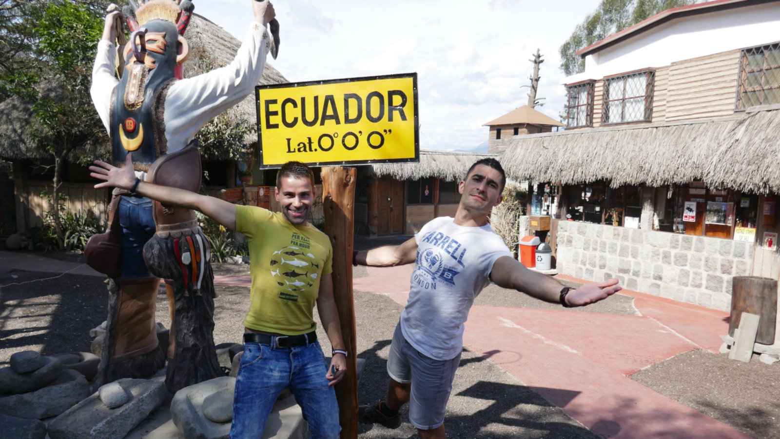 Ecuador was named for the Equator line passing through it, which you can visit