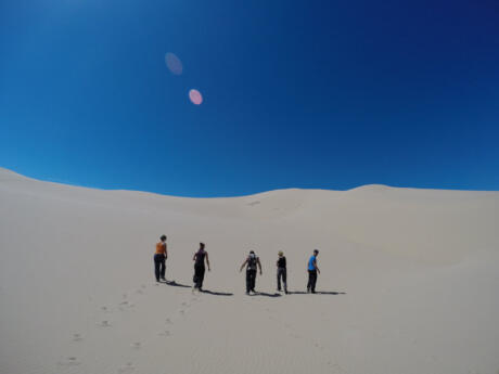 The views of the Gobi Desert in Mongolia are totally incredible