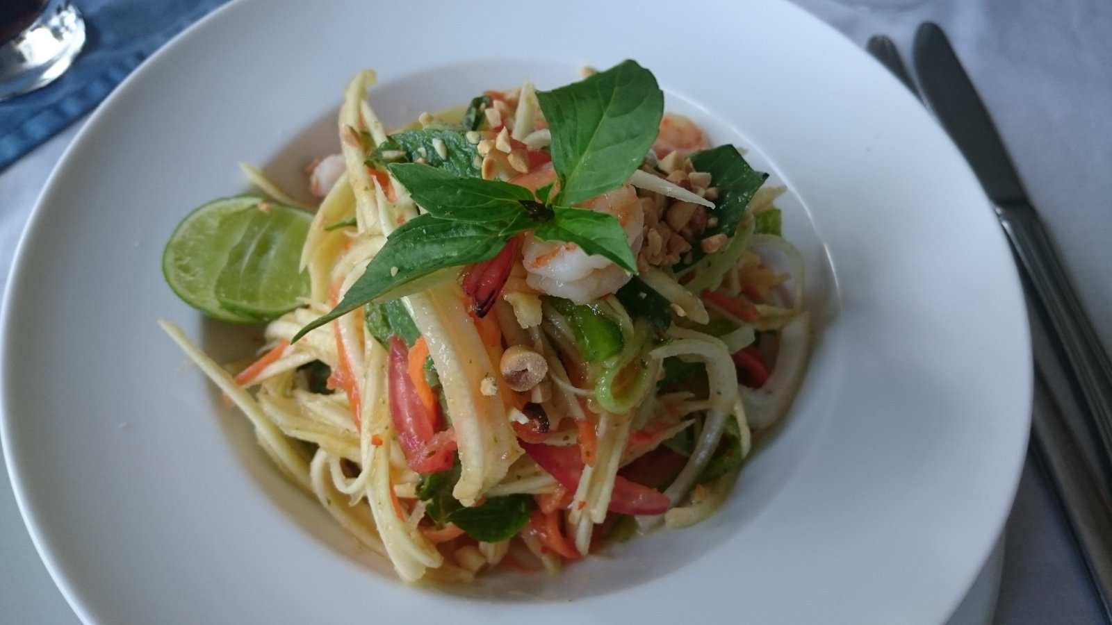 Khmer green mango salad is refreshing, zesty and one of our favorite traditional dishes from Cambodia