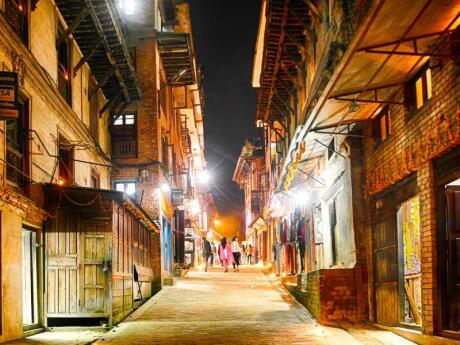 Bhaktapur is a town near Kathmandu that's great for seeing the traditional architecture, art and culture of Nepal