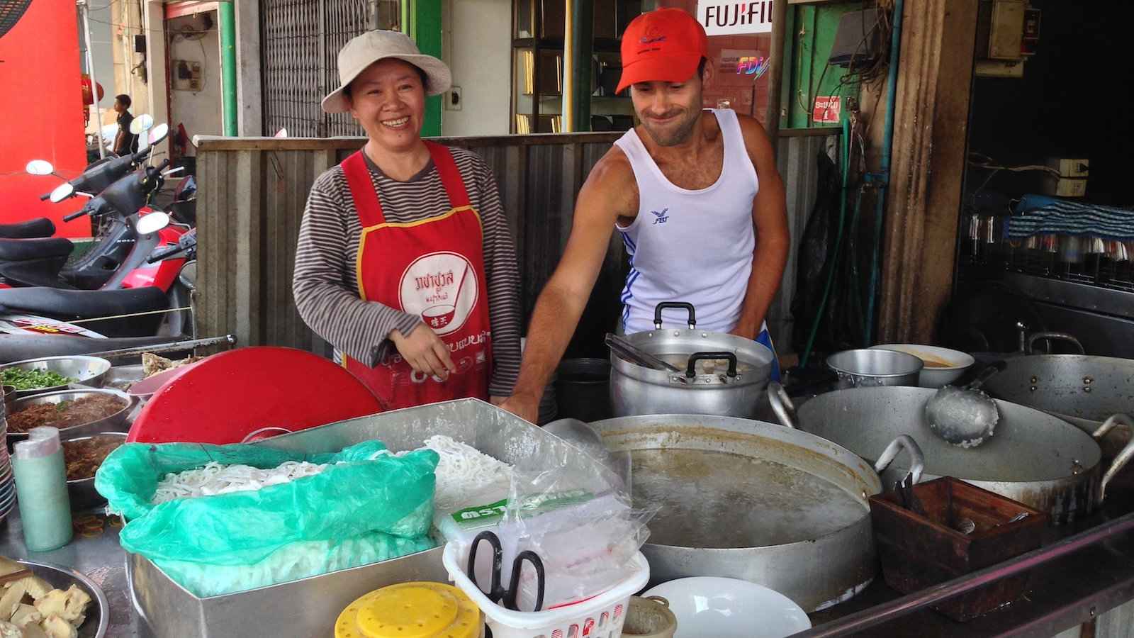 lao food vendor