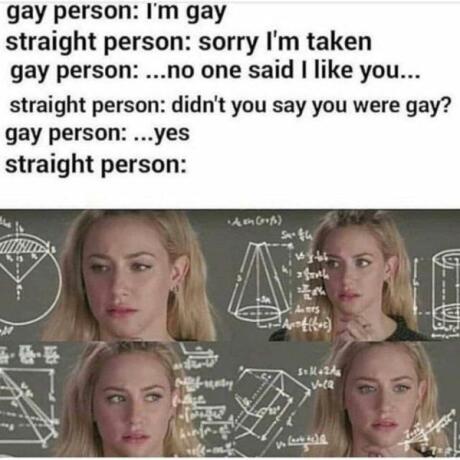 Some of the best gay memes are about straight people being clueless about gay lives