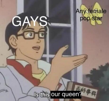 Não é segredo que os gays amam as rainhas do pop, até se tornou um meme gay popular