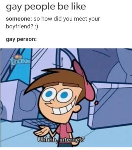 funny gay meme post