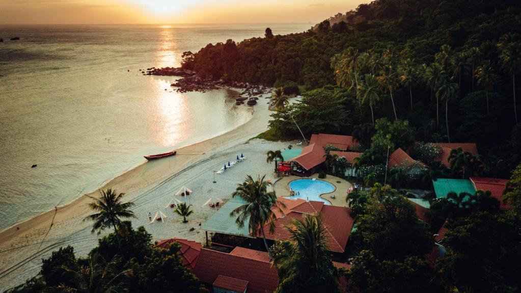 Adang Island Resort is the only hotel or resort on the island and quite romantic